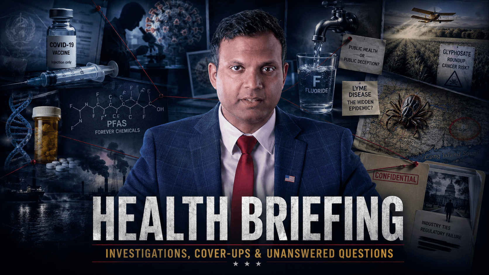 Patriek Karayil, creator and host of The Health Briefing