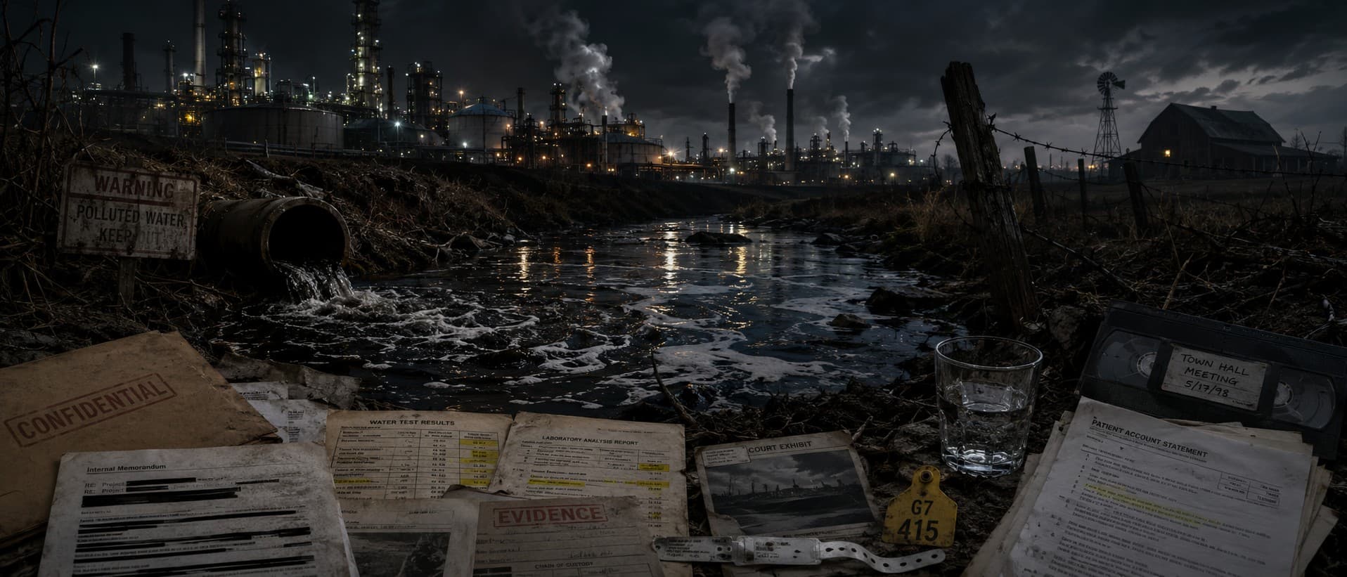 PFAS: Forever Chemicals — investigation key art