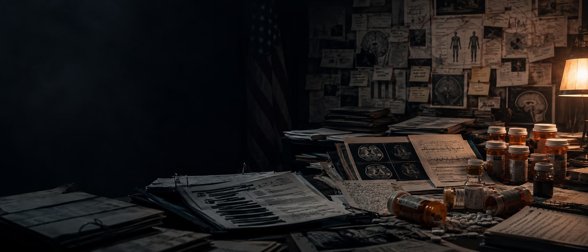 The Psychiatric Drug: The Hidden Truth — investigation key art
