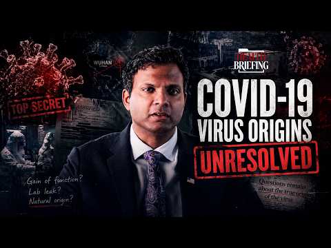 COVID Virus Origins — case file poster